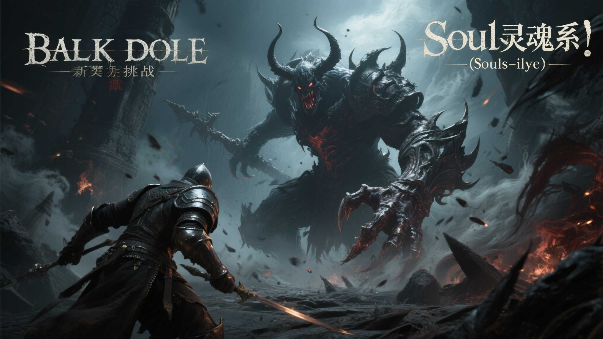 虚幻5打造类魂新作:地狱级画质即将登场! 虚幻5打造类魂新作:地狱级画质即将登场!